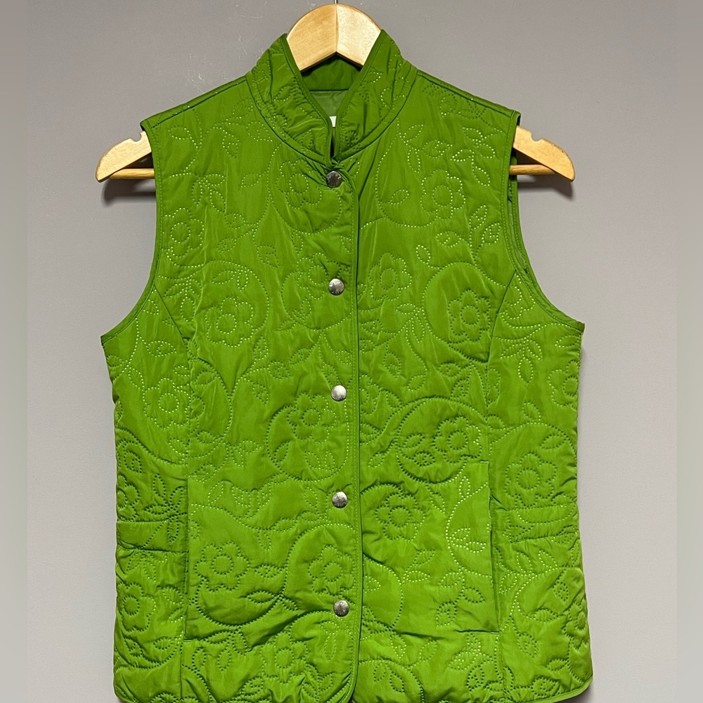 LIZ Golf QUILTED VEST Fresh Green S